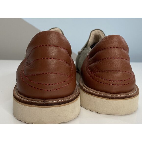 Sanuk Men's 9 Cozy Vibe Low Sugar Mat Slipper Stone Gray Canvas Shoes 1124251 - Picture 2 of 16